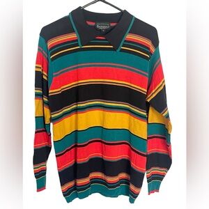 Vintage 80’s Sweater by Carole Little for Saint-Tropez West Men’s Size Small